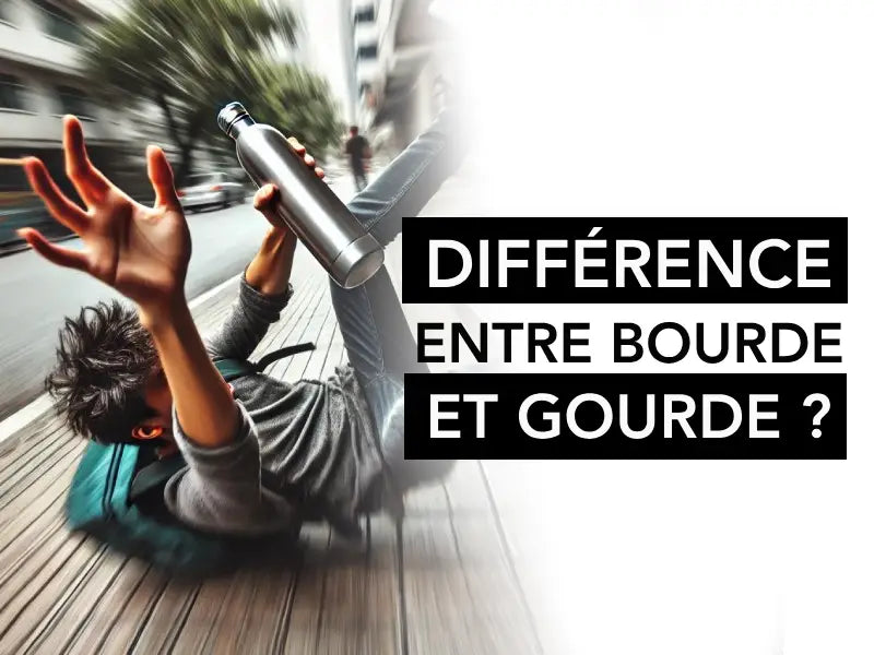Différence entre bourde et gourde