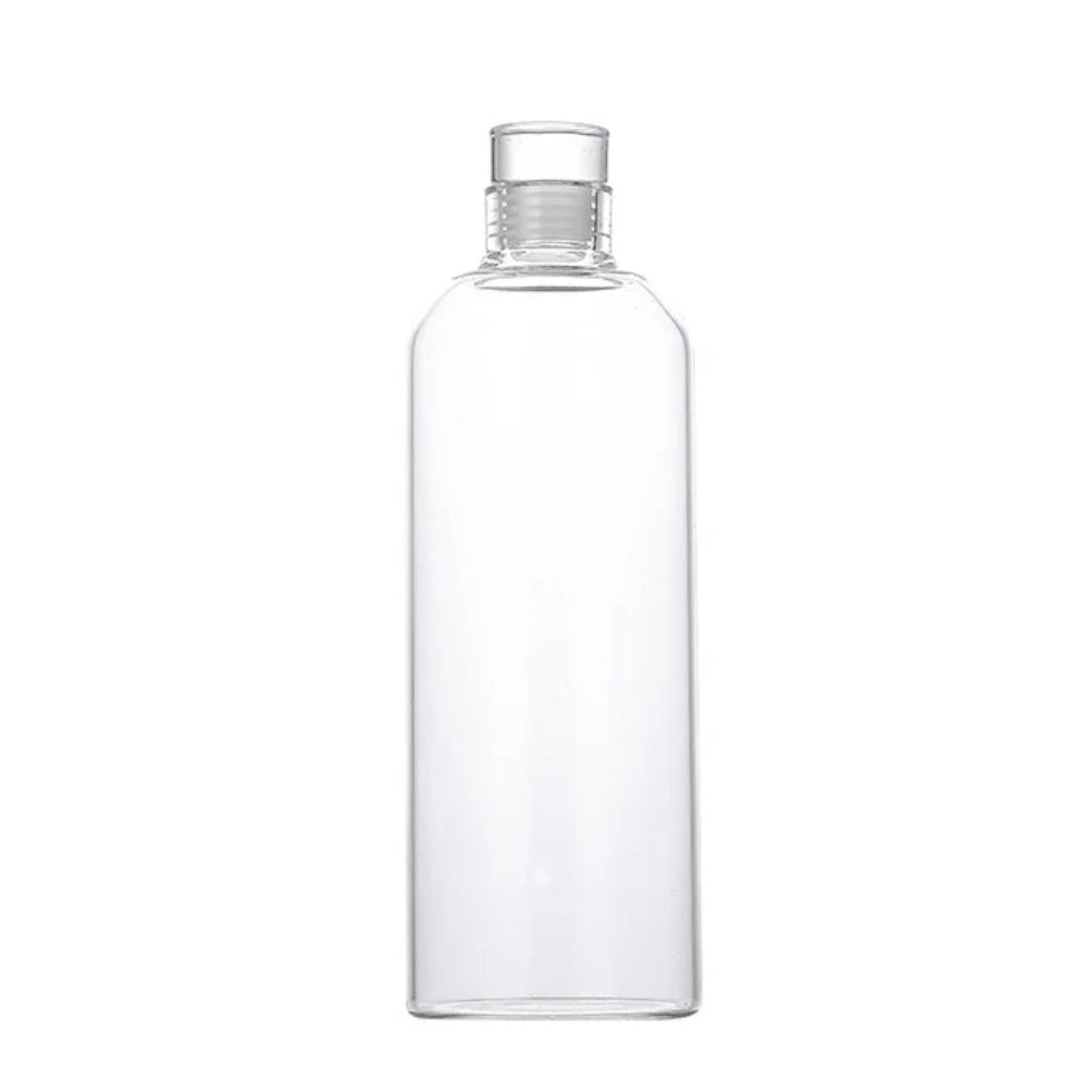 Gourde en verre bouteille de 1 litre