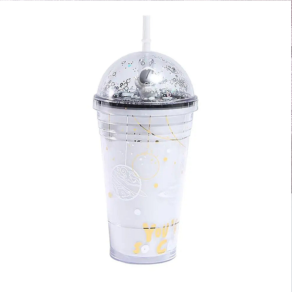 Gourde gobelet espace blanche