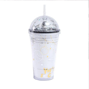 Gourde gobelet espace blanche