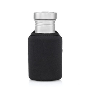 Gourde titane avec housse 400ml