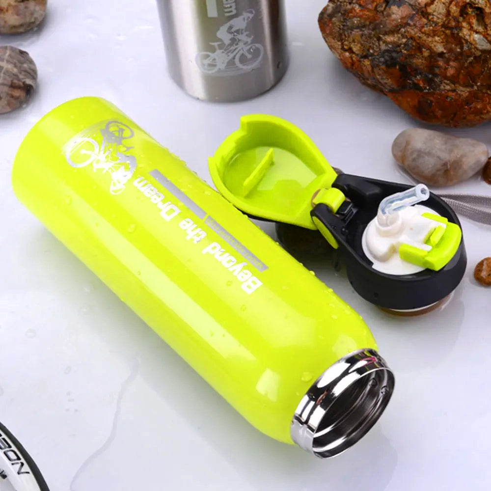 Gourde vélo 500ml jaune