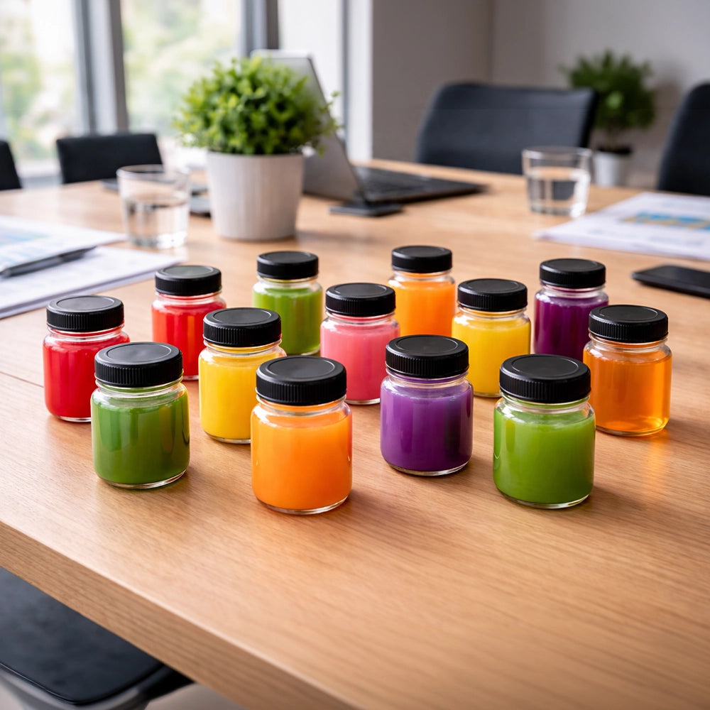 Mini bouteille réutilisable en verre 60ml