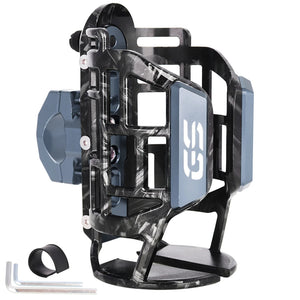 Porte gourde carbone forgé