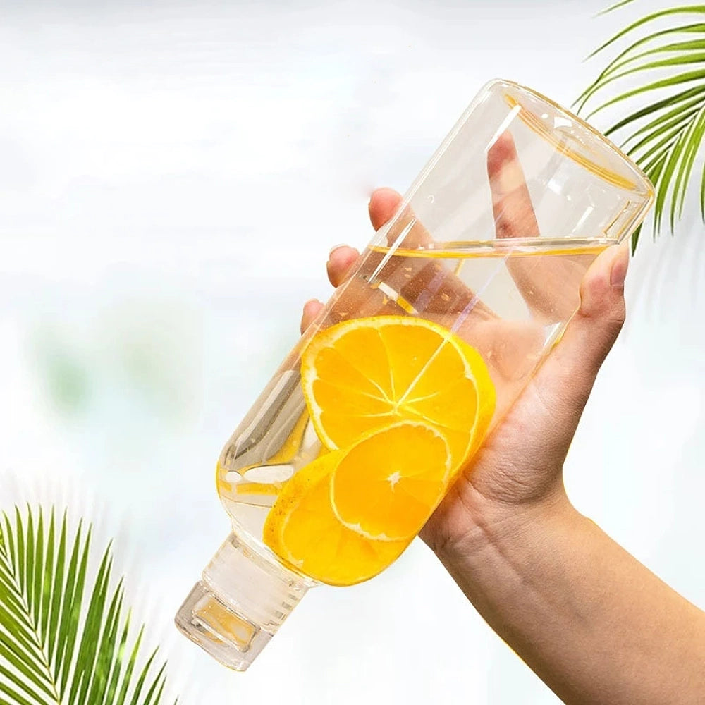 bouteille en verre gourde durable