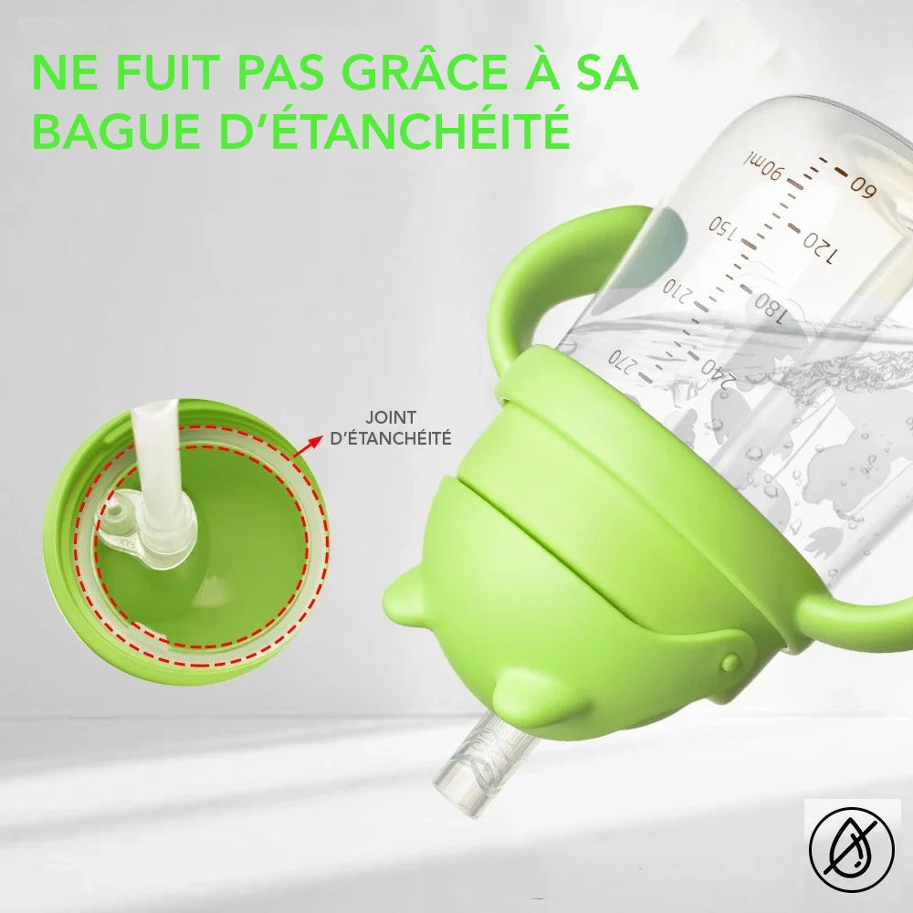 gourde enfant avec bague d'étanchéité