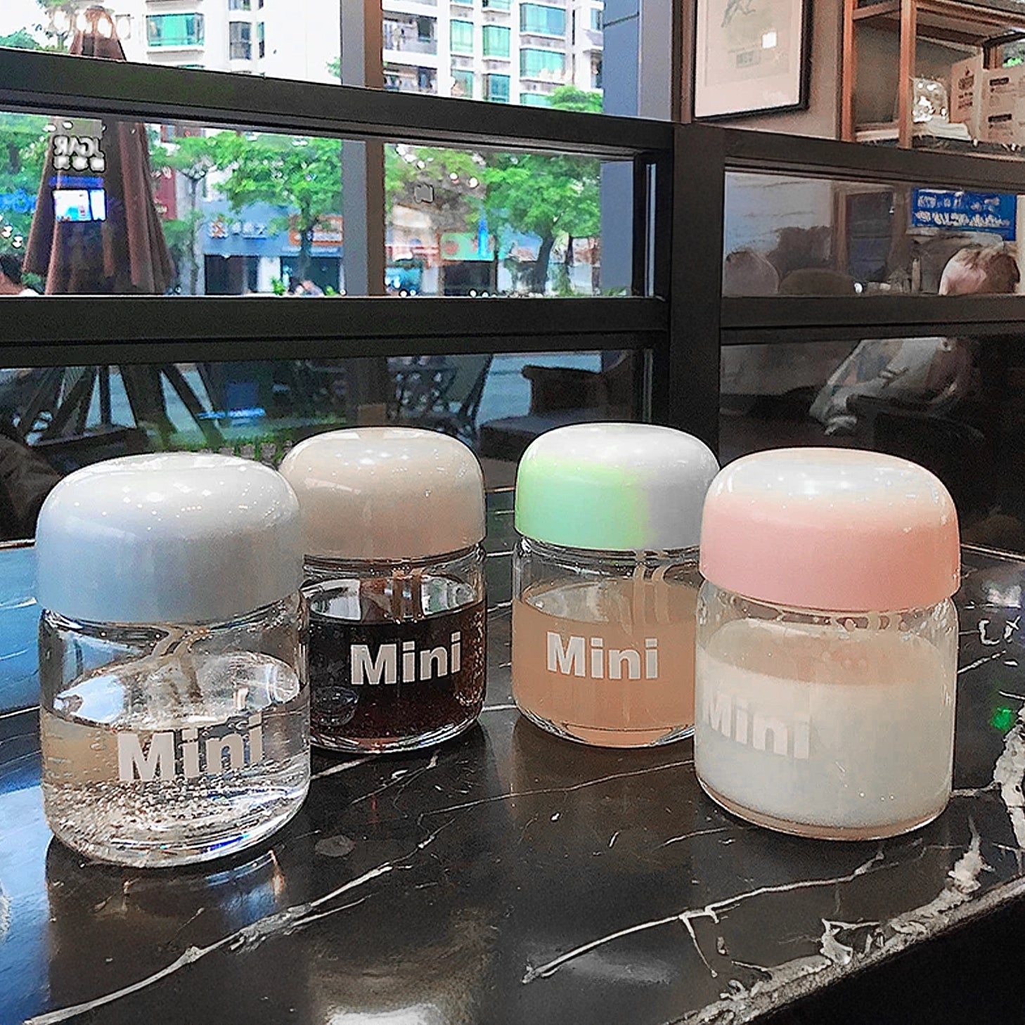 gourde 150ml en verre petit format