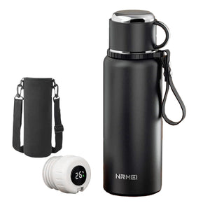 gourde intelligente avec écran et housse