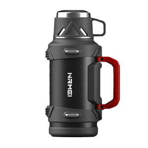 gourde noire avec filtre à thé grande capacité