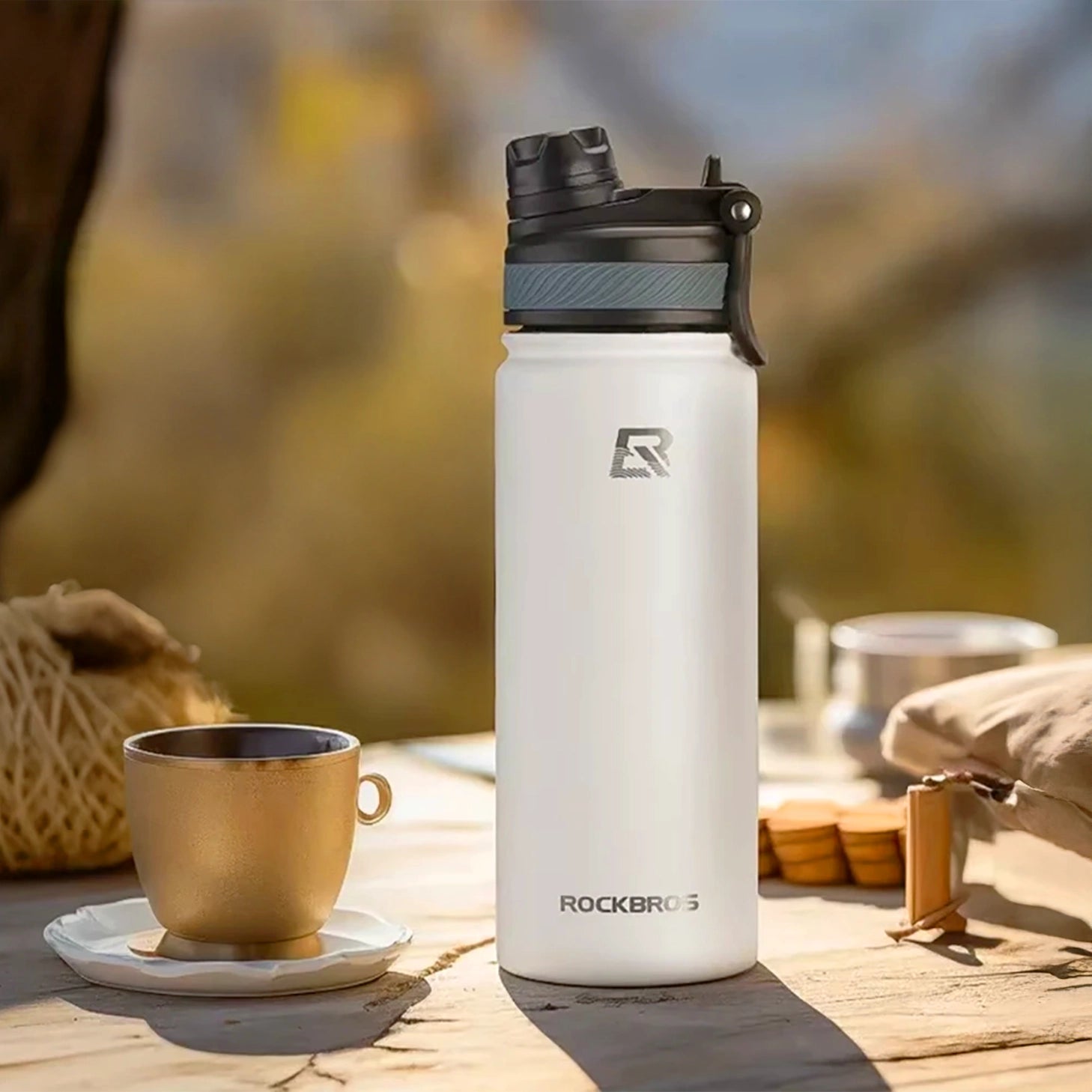 gourde blanche isotherme