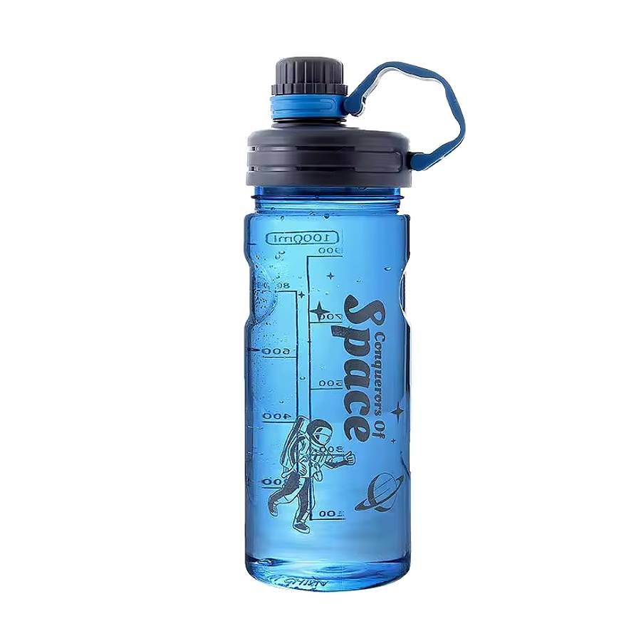 gourde bleue enfant astronaute et espace