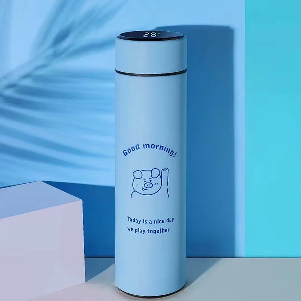 gourde bleu intelligente animal