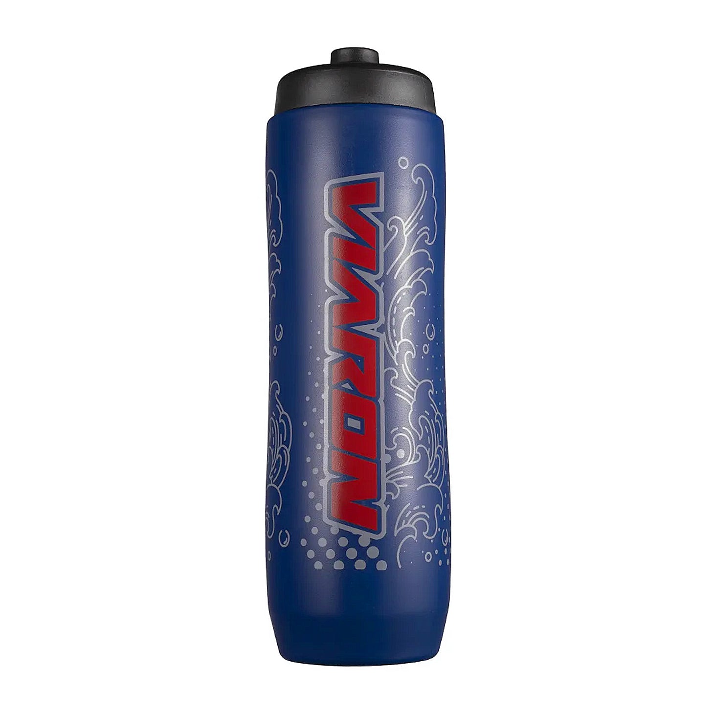 gourde bleu souple de sport 1 litre