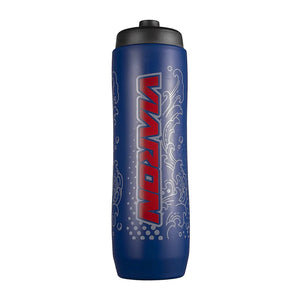 gourde bleu souple de sport 1 litre