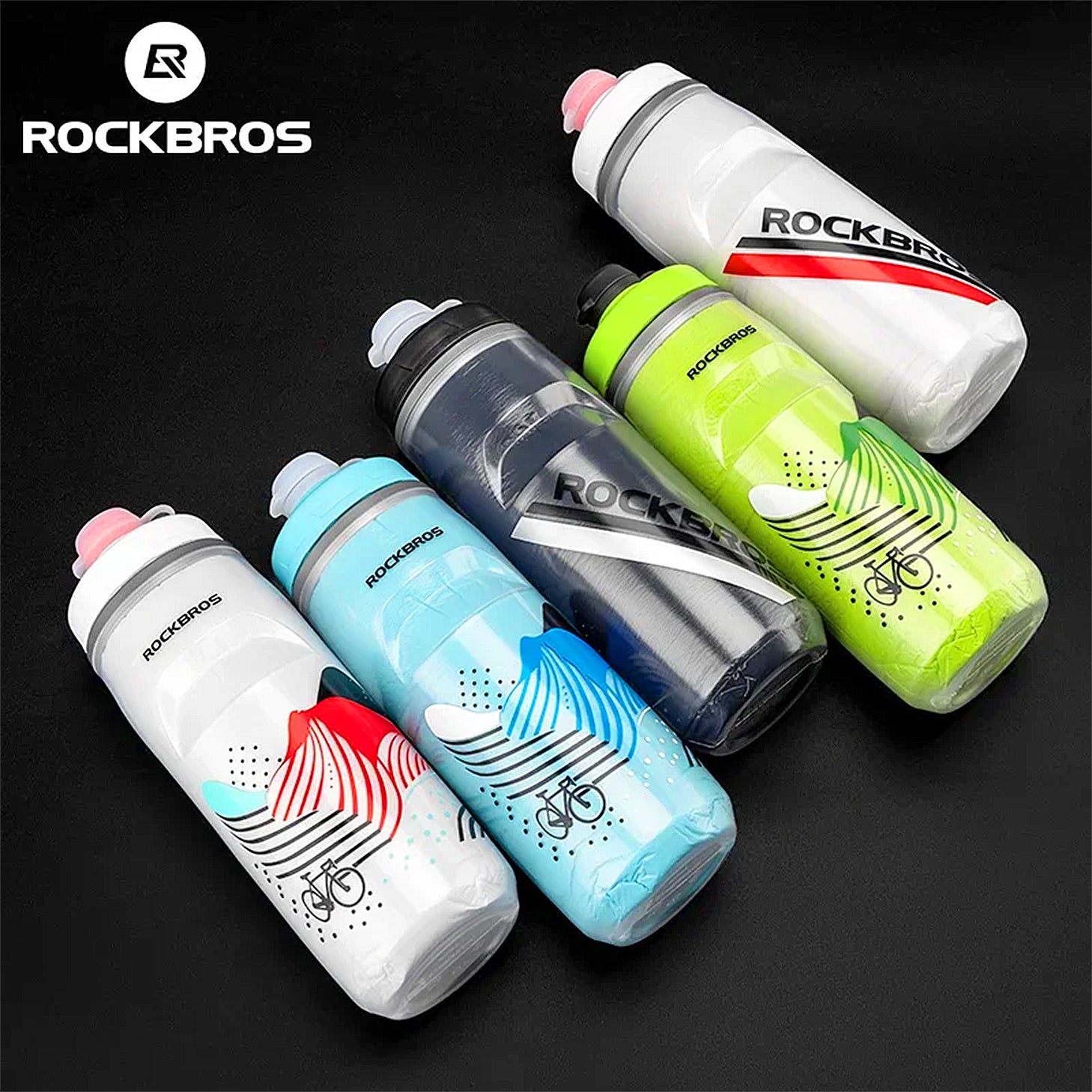 gourde cycliste 620ml pour support vélo