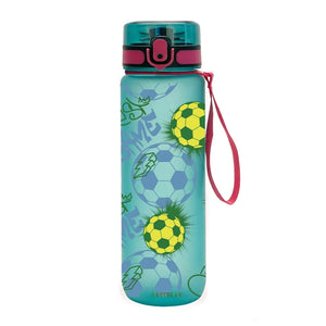 gourde de foot avec bouton