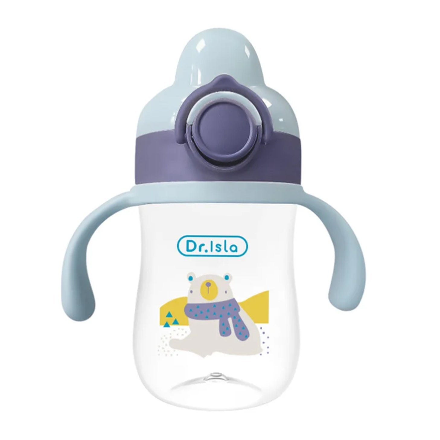 gourde enfant ours polaire avec poignée