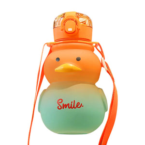 gourde enfant poussin avec couvercle