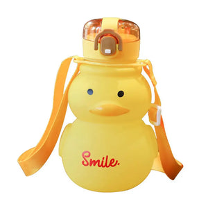 gourde enfant poussin avec lanière