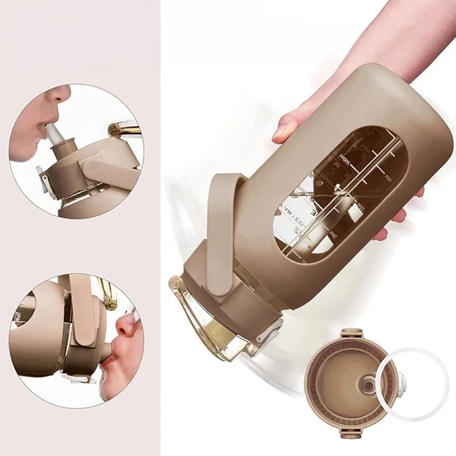 gourde en verre incassable