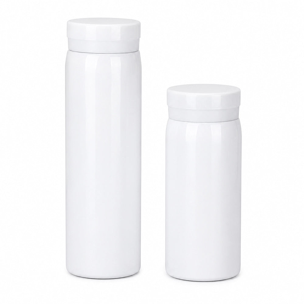 gourde isotherme blanche double paroi