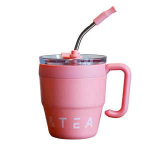 gourde isotherme mug avec paille