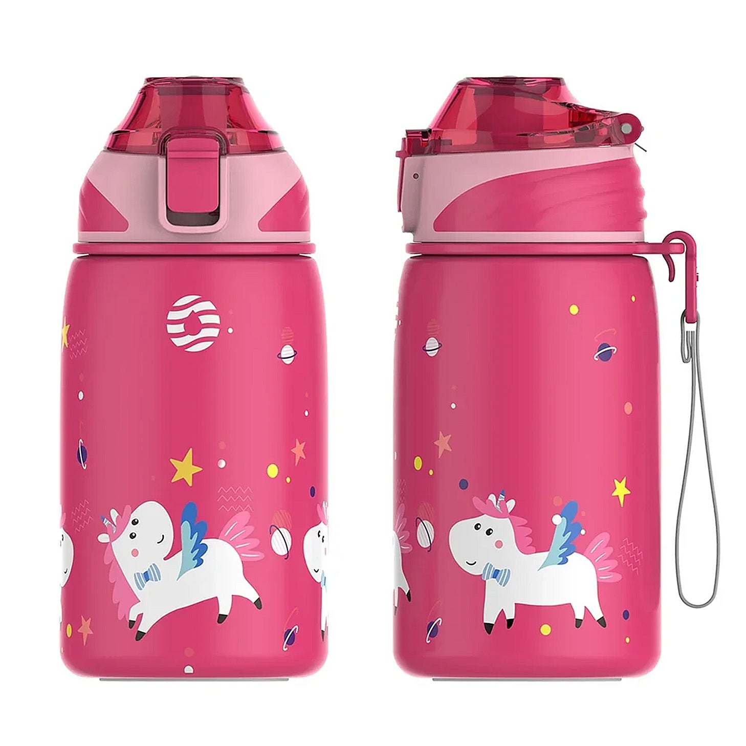 gourde licorne rose pour enfant