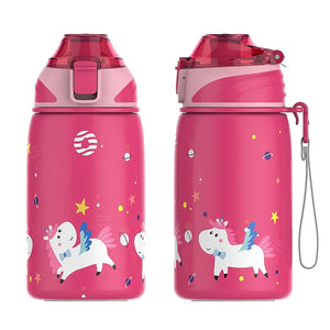 gourde licorne rose pour enfant