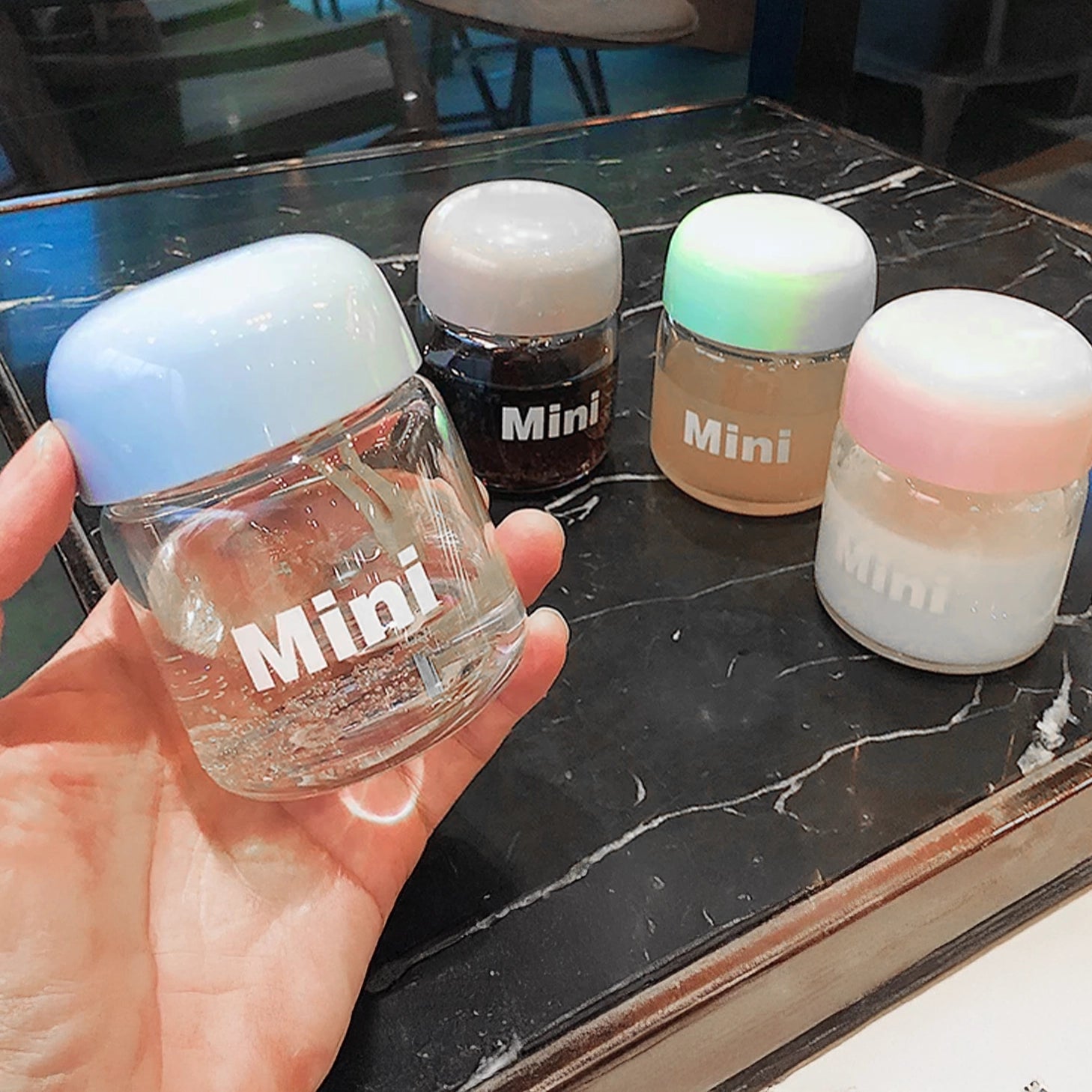 gourde petit format en verre de 150ml