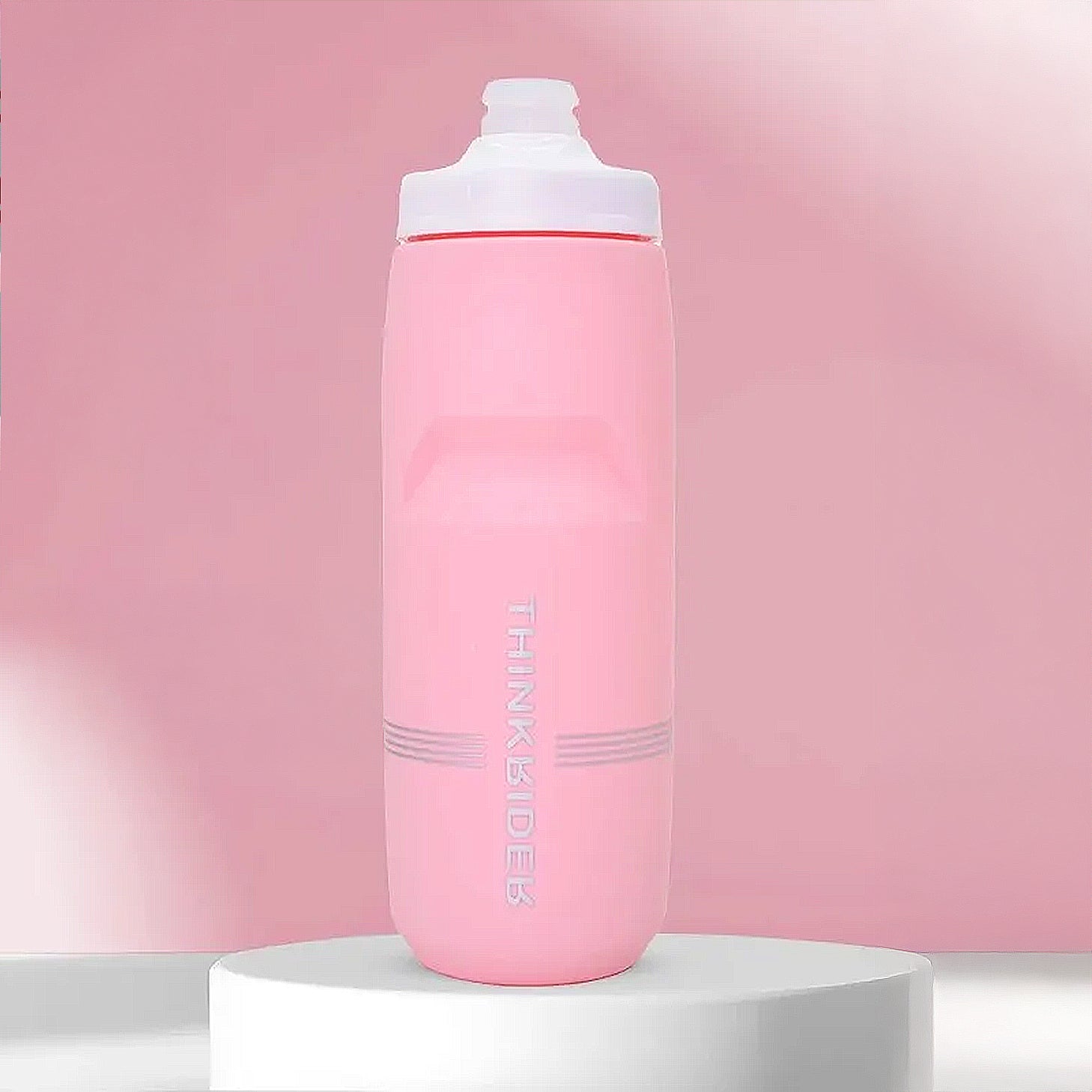 gourde rose de cyclisme