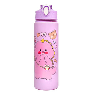 gourde rose dinosaure kawaii japonais