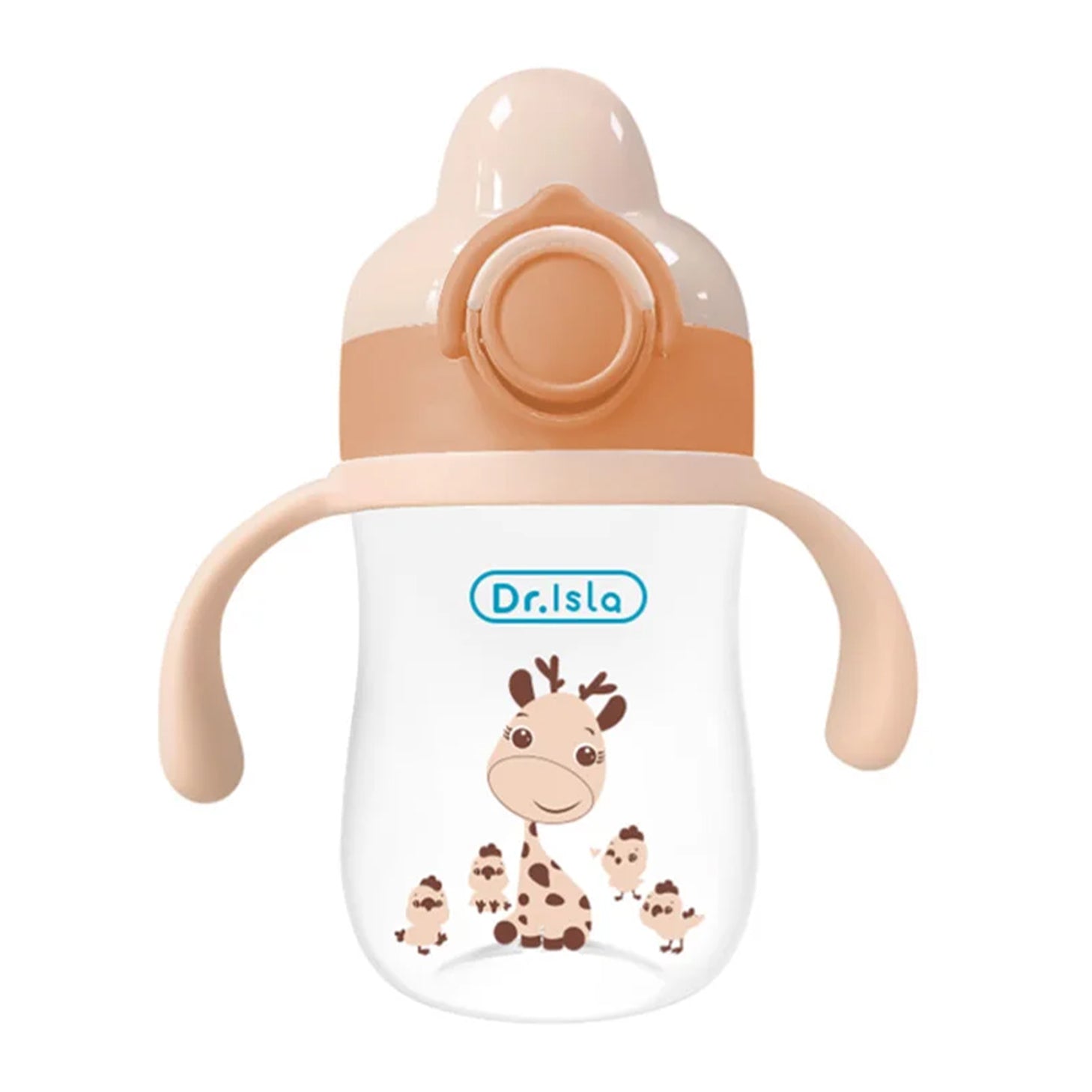 gourde rose girafe enfant