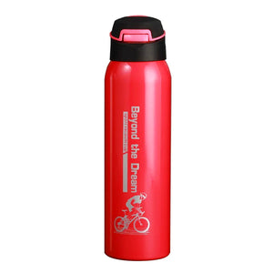 gourde rouge 500ml pour vélo