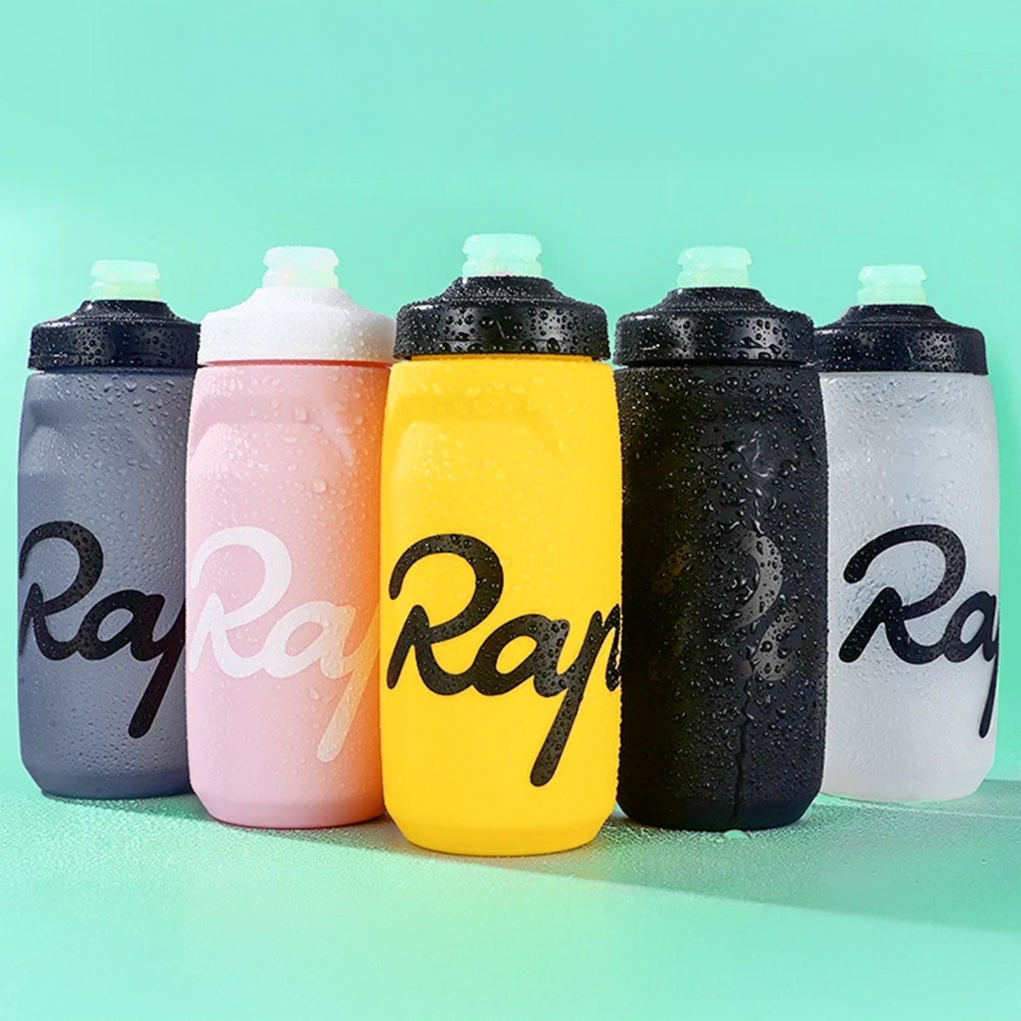 gourdes cyclismes design colorées