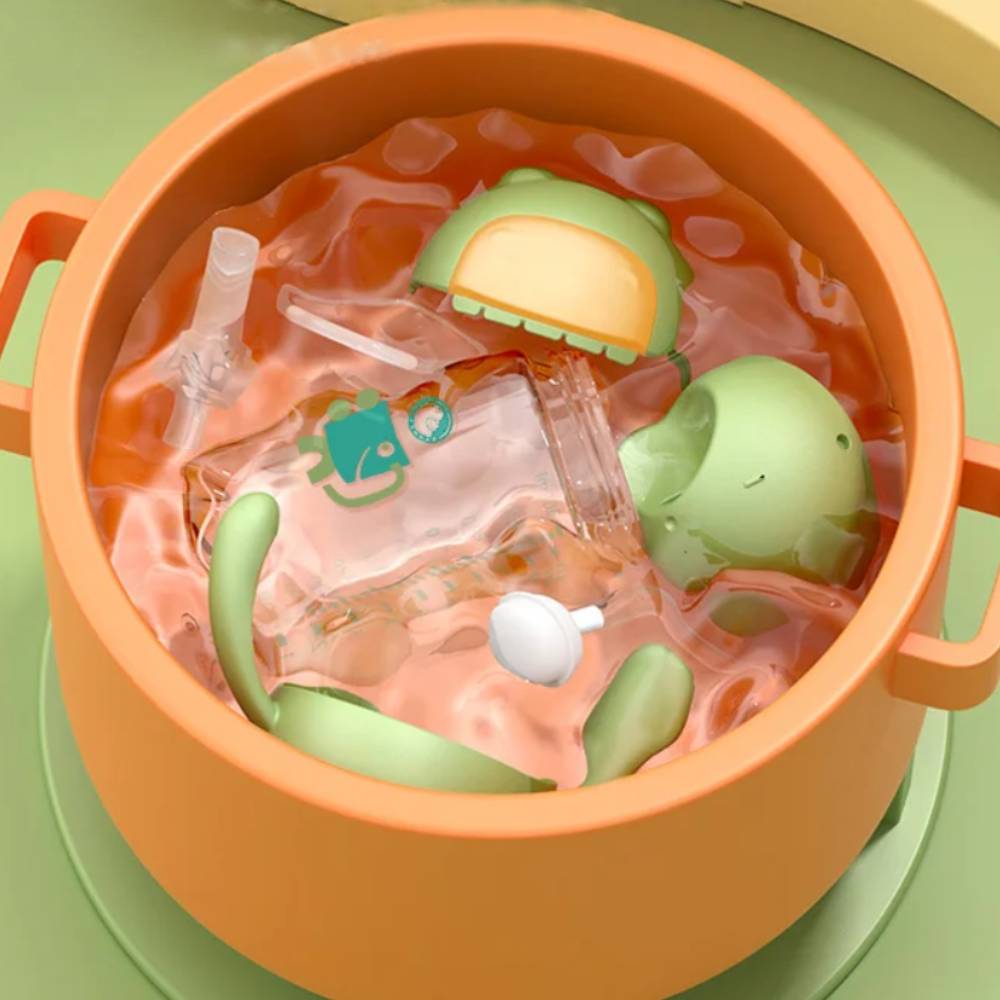 laver une gourde pour enfant