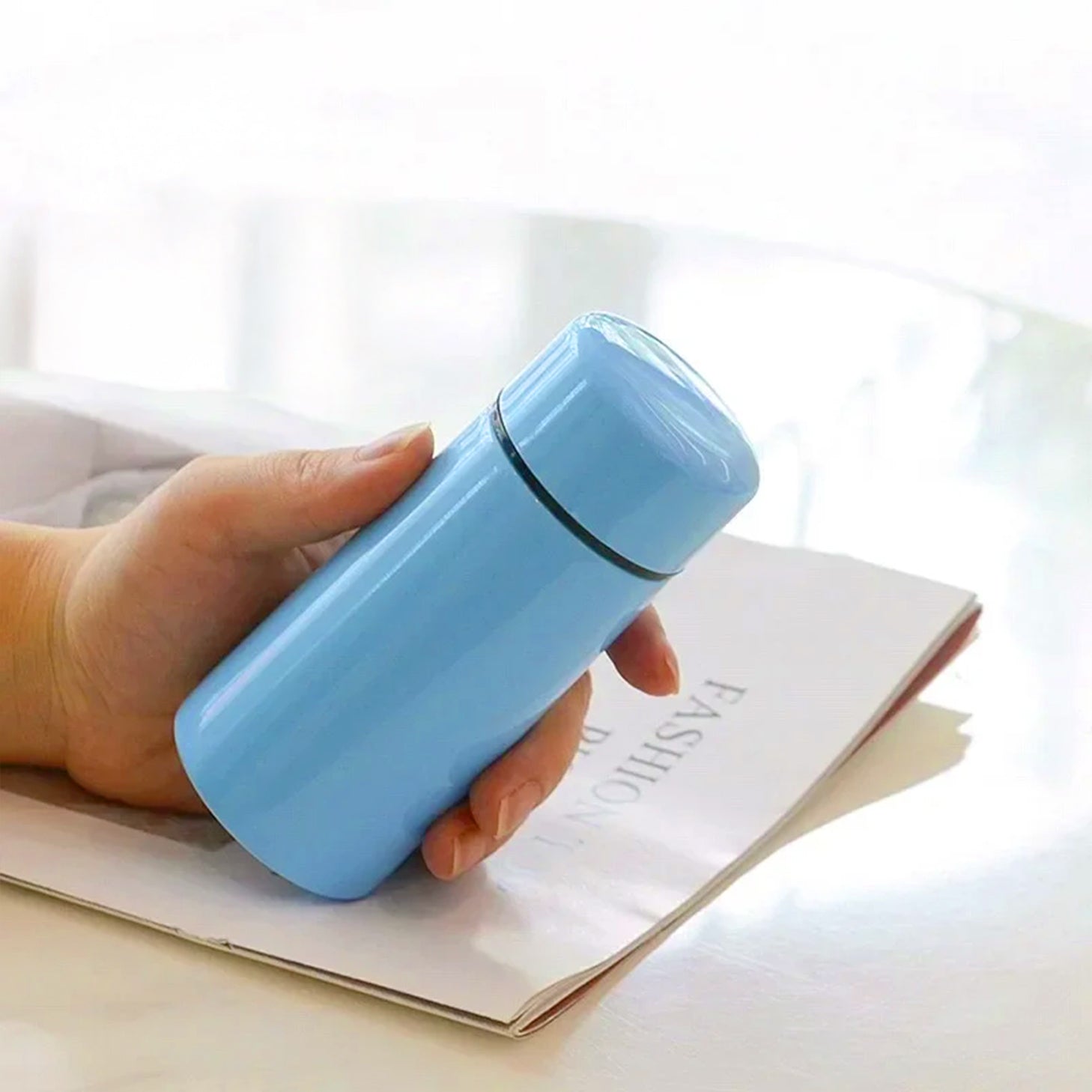 mini gourde bleu de 160ml