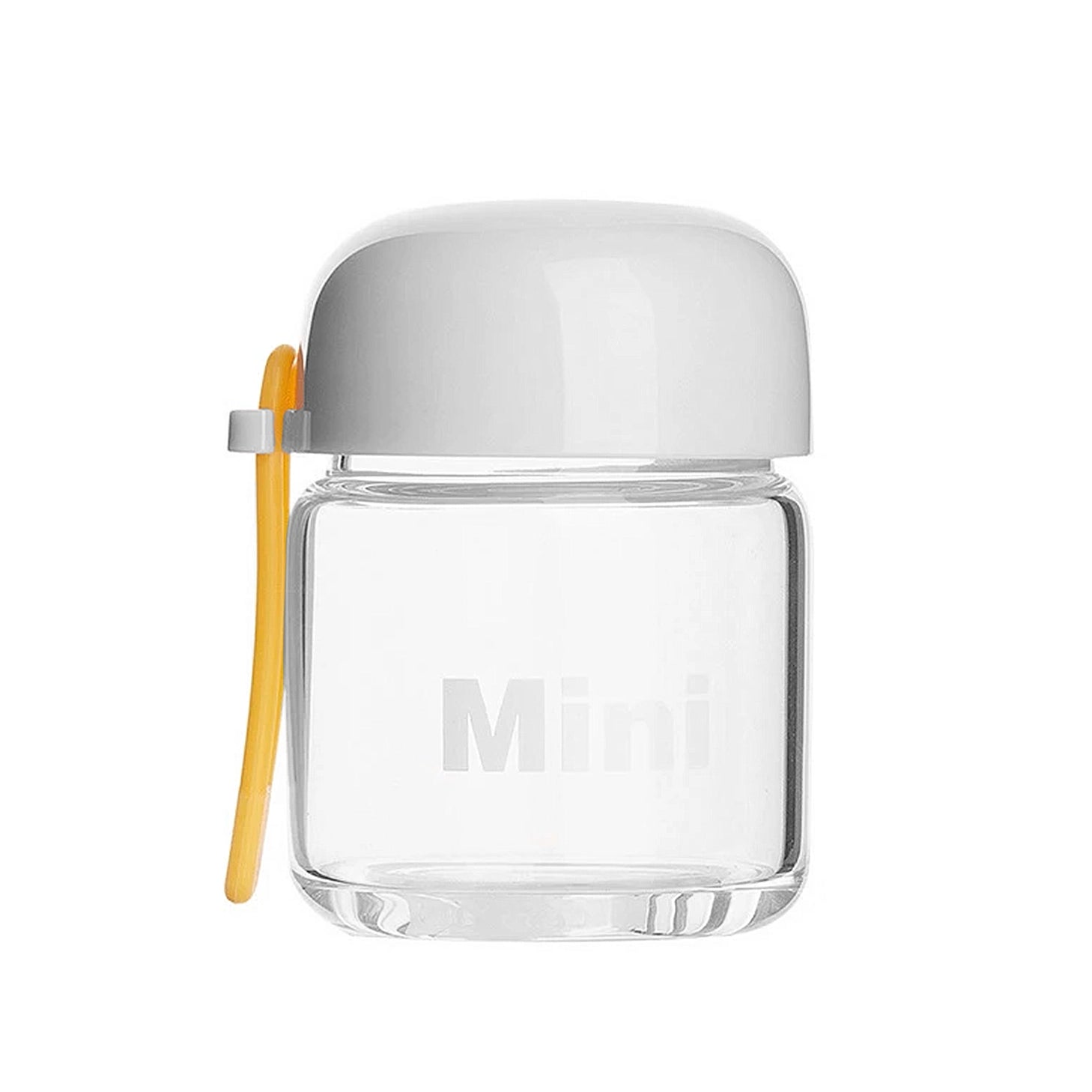 mini gourde en verre grise 150ml