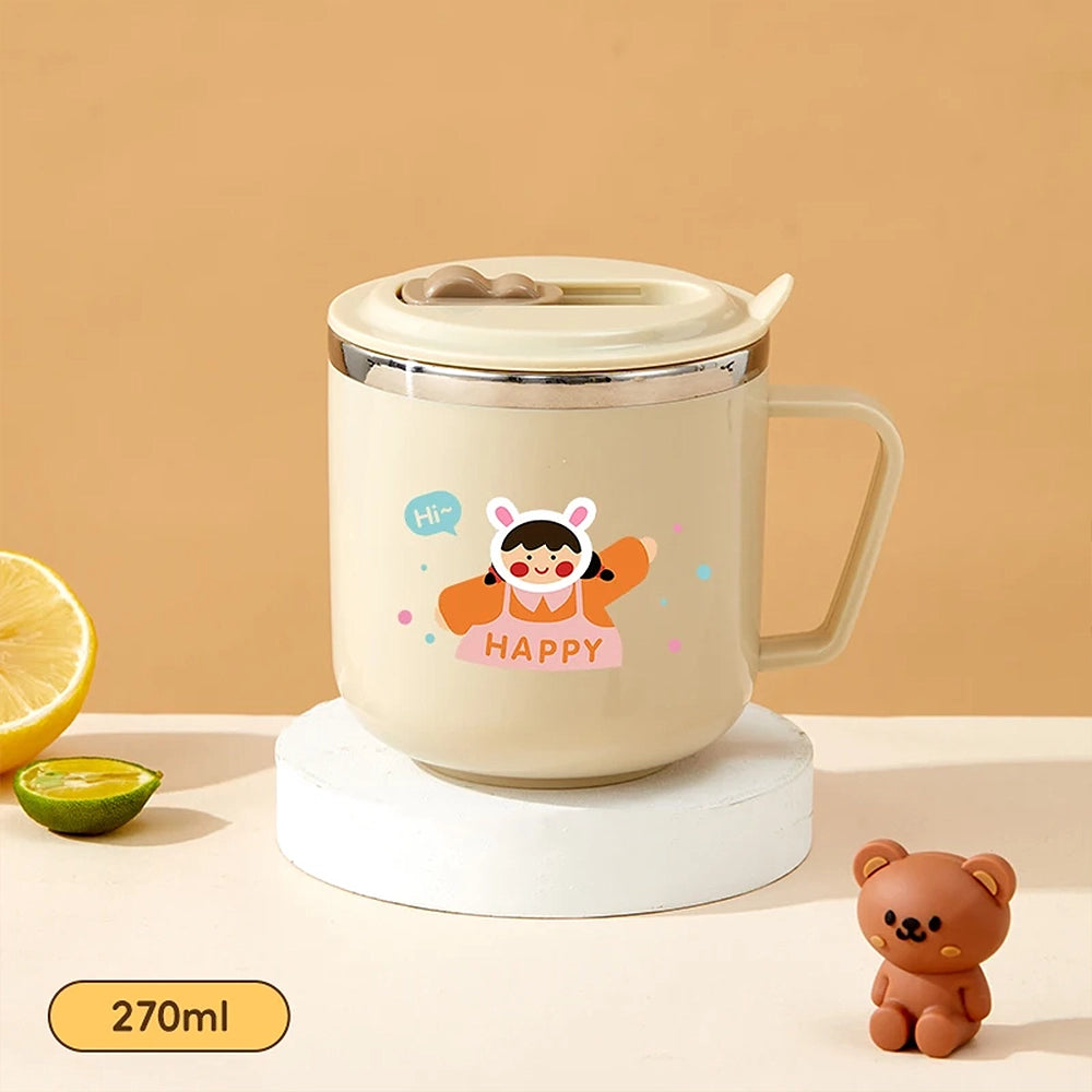 tasse enfant avec paille happy