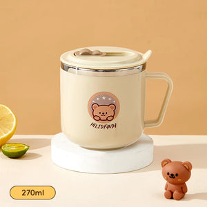 tasse gourde pour enfant ourson