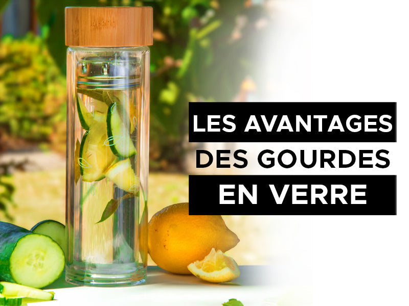 les avantages des gourde en verre