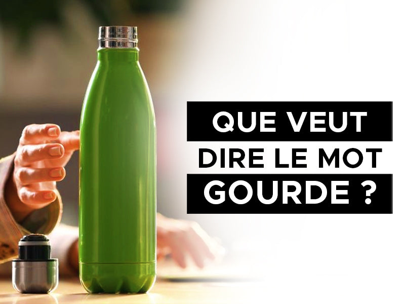 que veut dire le mot gourde