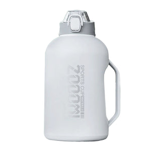 Gourde 2 litres isotherme blanche