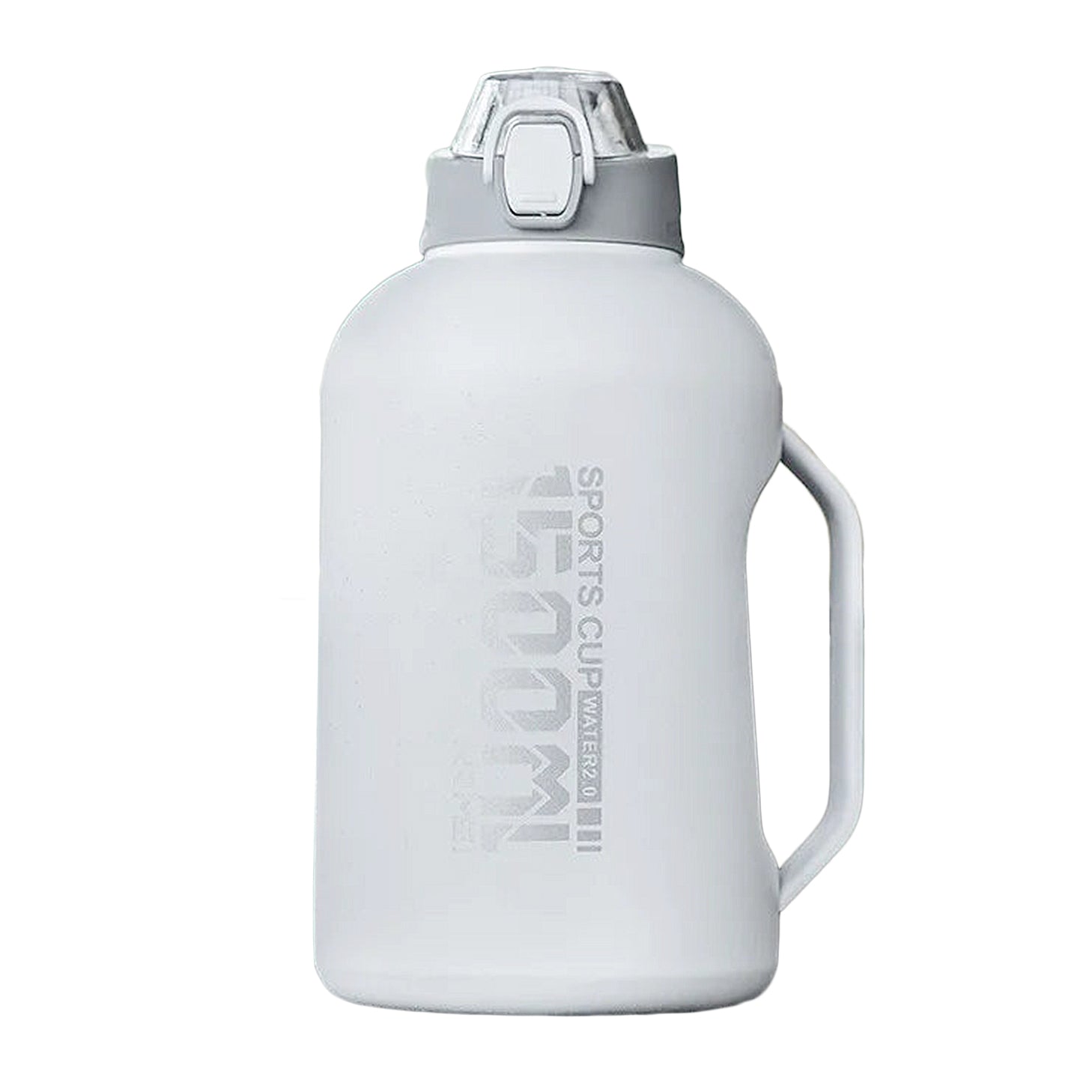 Gourde blanche 1500ml grande capacité