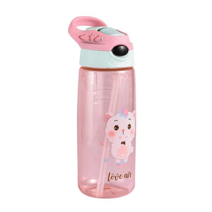 Gourde enfant rose avec mouton