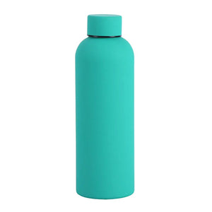 Gourde en inox turquoise