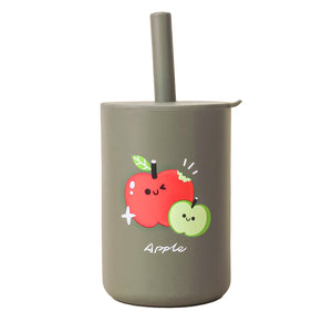 Gourde gobelet pour enfant motif pomme