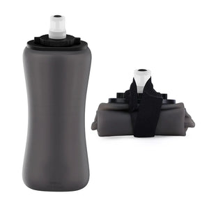 Gourde pliable noir 350ml