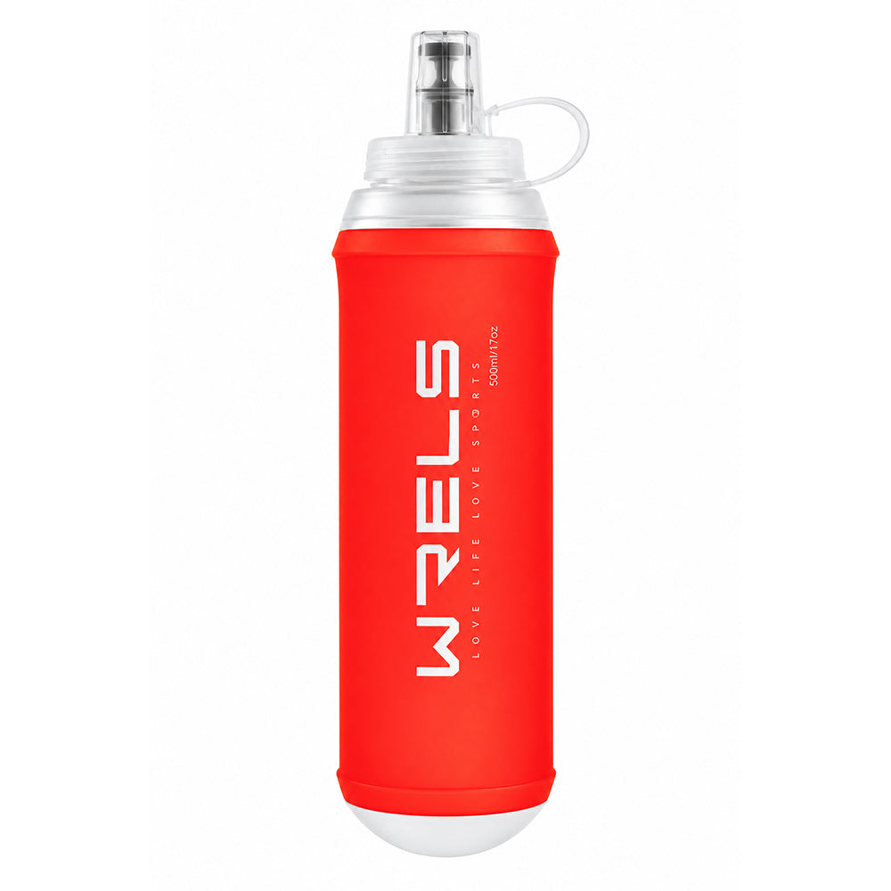 Gourde rouge flexible 500ml