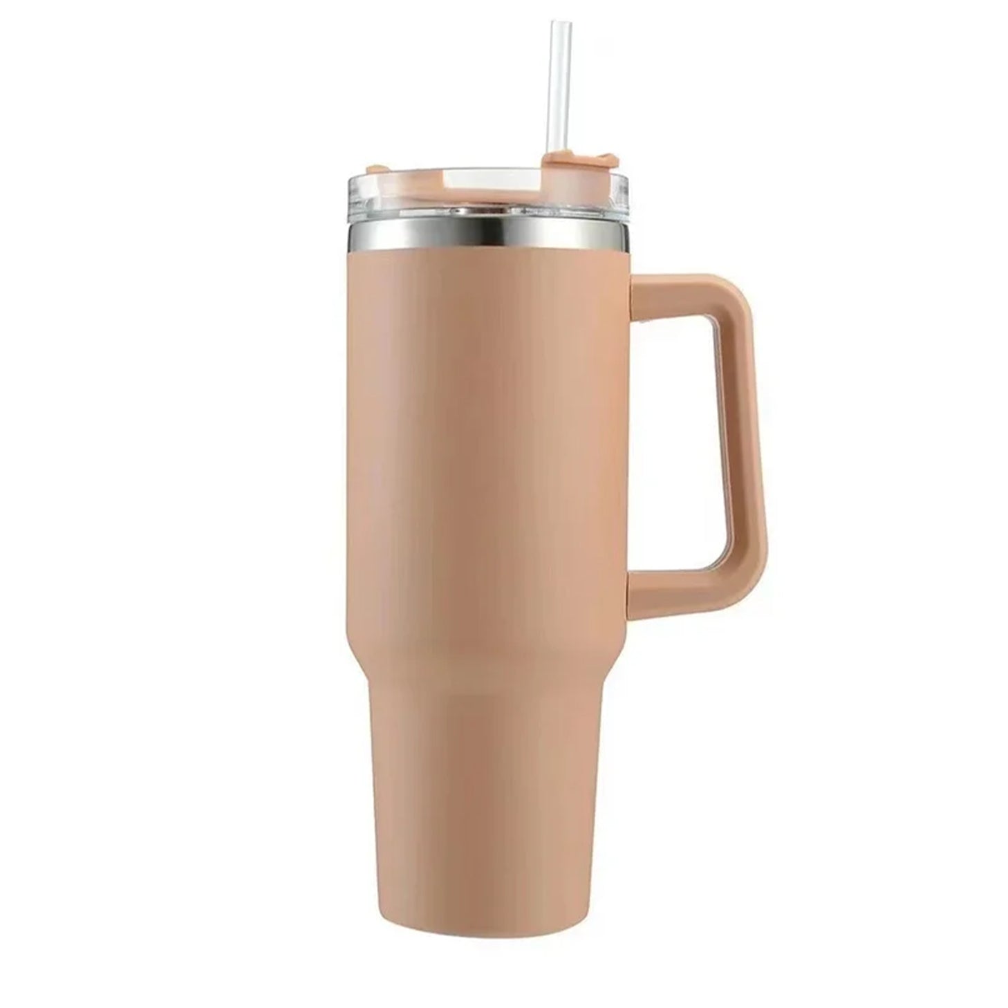 Gourde tasse isotherme marron