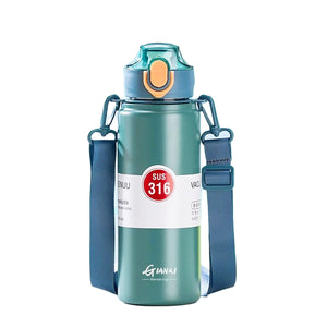 Gourde thermos verte